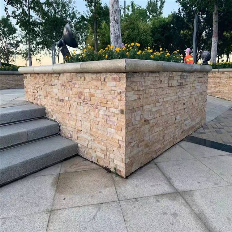 大自然绿色文化石青灰色板岩片石绿色碎拼石天然乱形石板