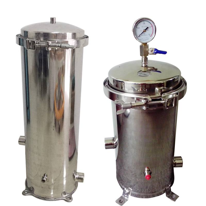 securityfilter全自动软水机后置过滤器拦截破碎树脂不锈钢过滤器30寸