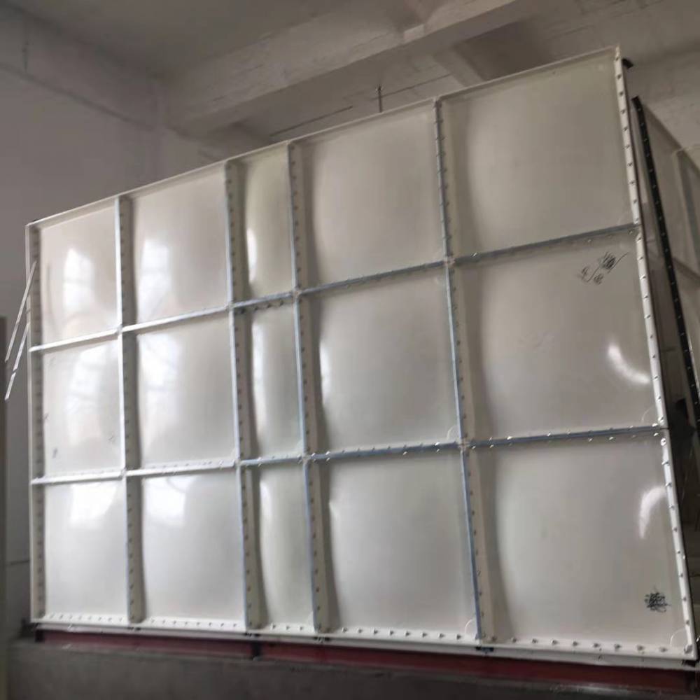 玻璃钢保温水箱螺栓式铁皮水箱成品水箱