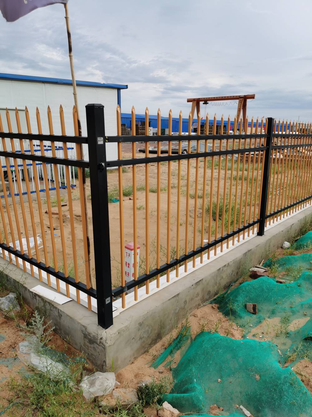 锌钢护栏院墙围栏小区住宅隔离围挡