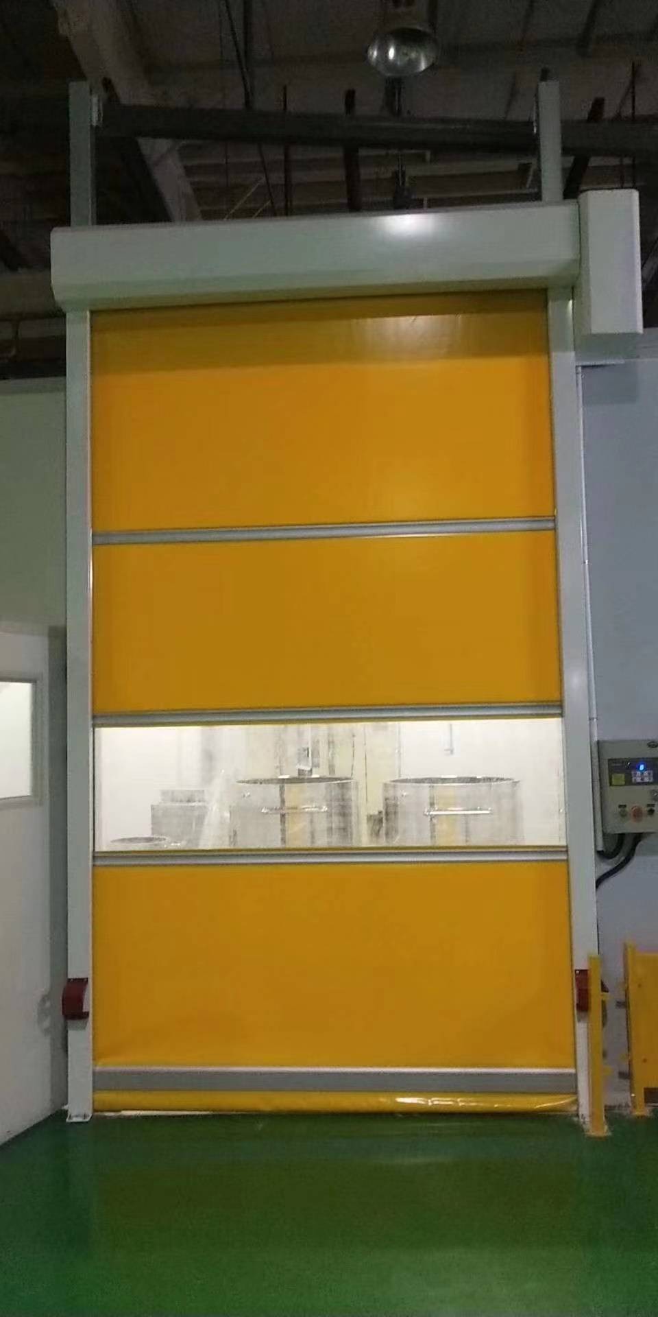 安装维修工业推拉门玻璃自动门分段提升门天津腾畅电动门