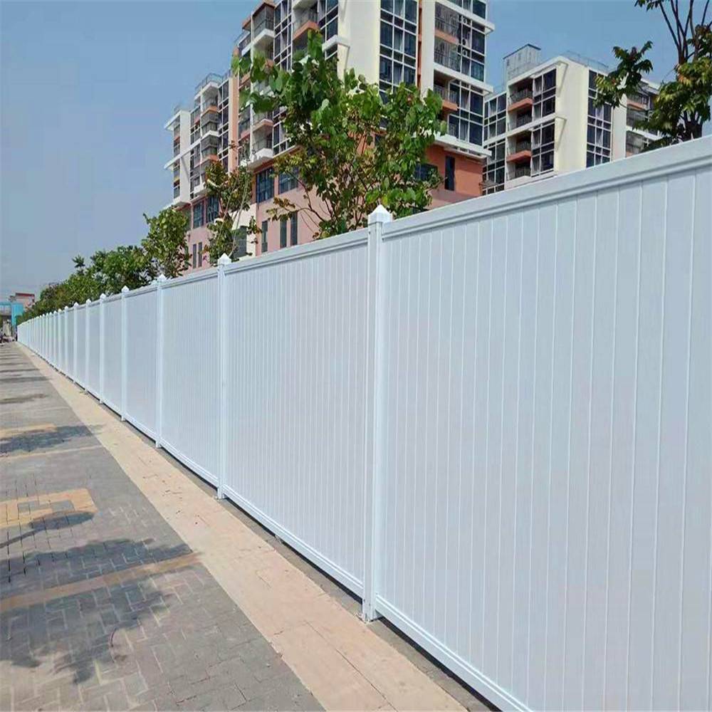 小草金属挡板围挡泡沫板夹心围挡地产施工围挡厂家