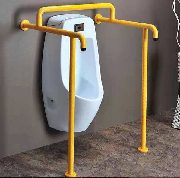 联升无障碍小便器扶手卫生室厕所小便池辅助扶手尼龙不锈钢材质