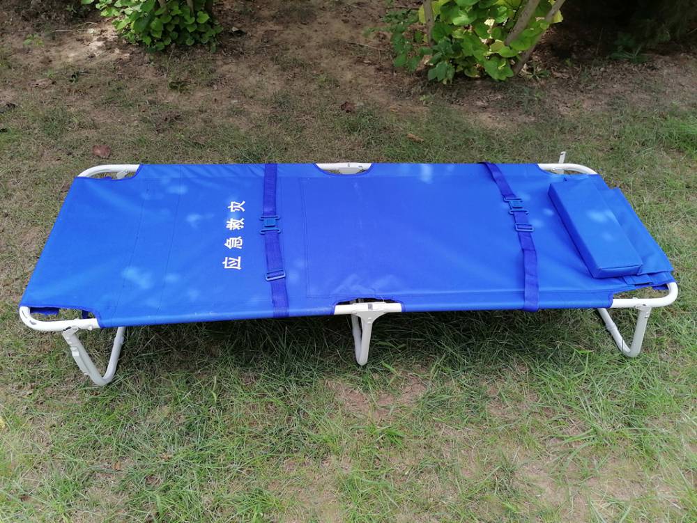 救灾床两折救灾床民用救灾床休闲折叠床