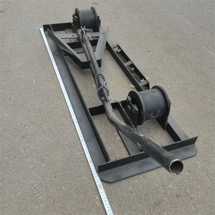 铁路工务钢轨施工工具钢轮铁路轨道运轨车手推钢轨搬运车单轨车