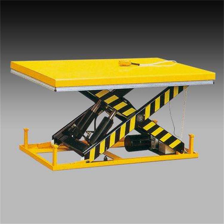 榆林3吨固定液压货梯2层3层仓储固定卸货平台固定剪叉式汽车升降机