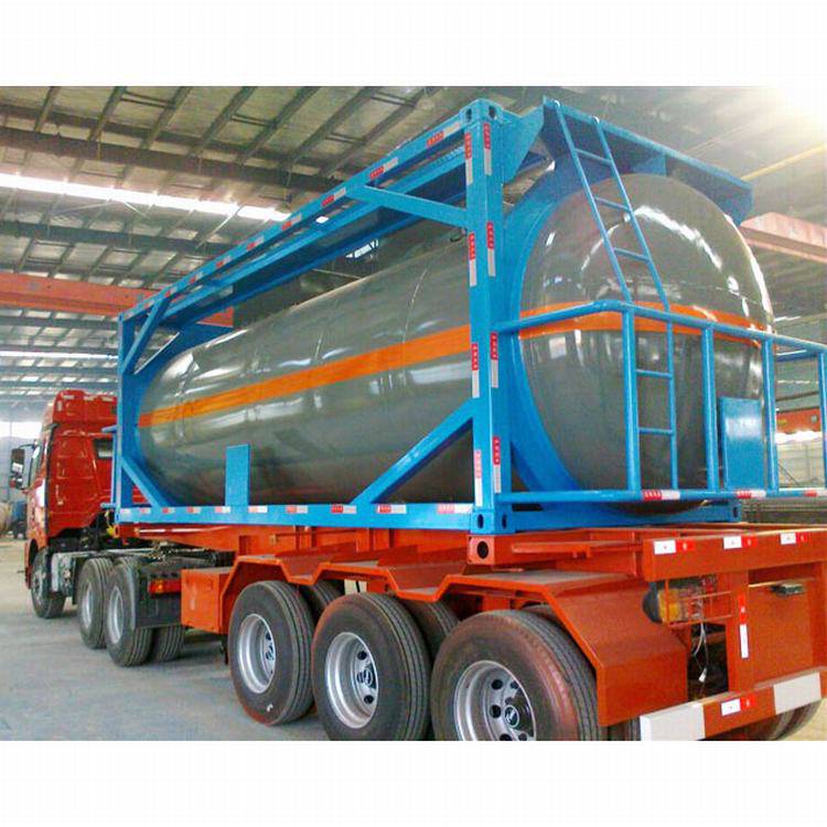 不锈钢移动罐箱罐柜液体不锈钢集装箱罐技术规格图片