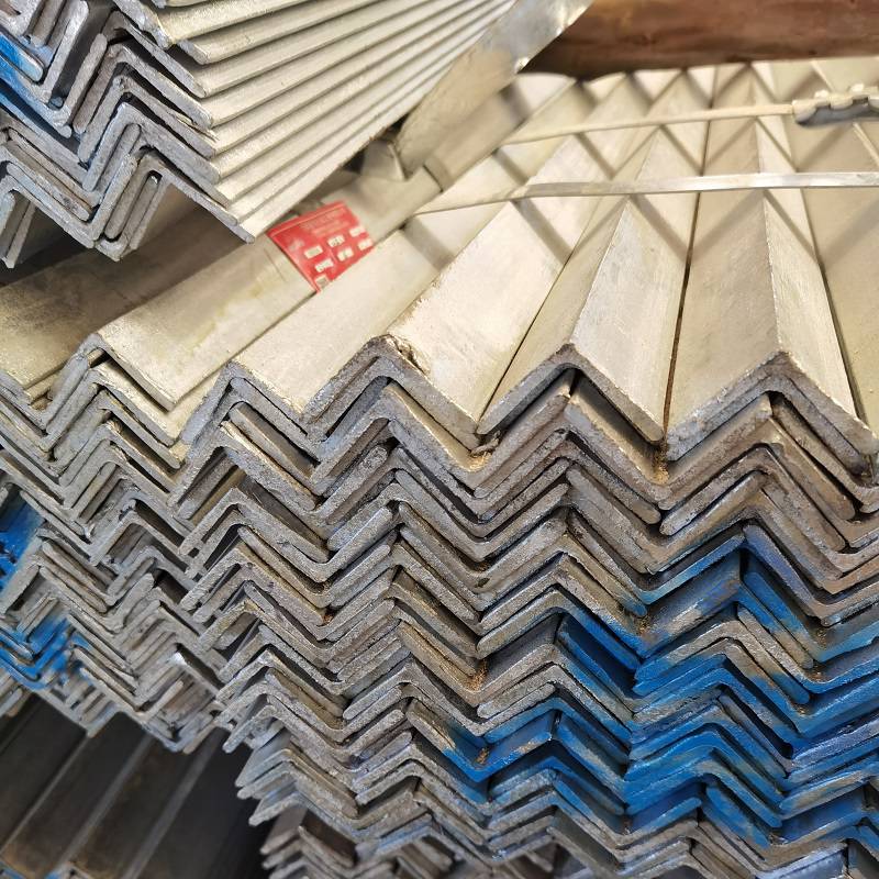 建筑幕墙装饰工地预埋用热浸镀锌不等边角钢q355