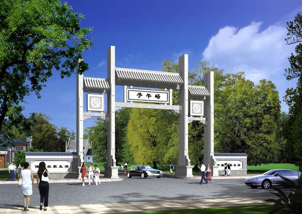 仿古牌楼设计制作