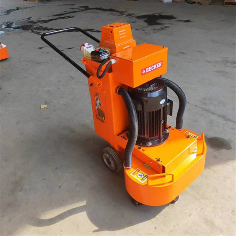 630型环氧地坪打磨机55kw吸尘式水泥地面研磨机6头磨地机