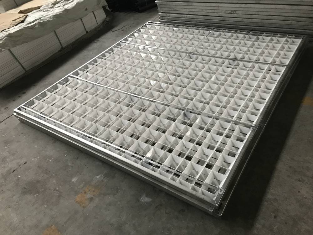 销售不锈钢网格网状絮凝格栅栅条abs絮凝格栅高质量图片