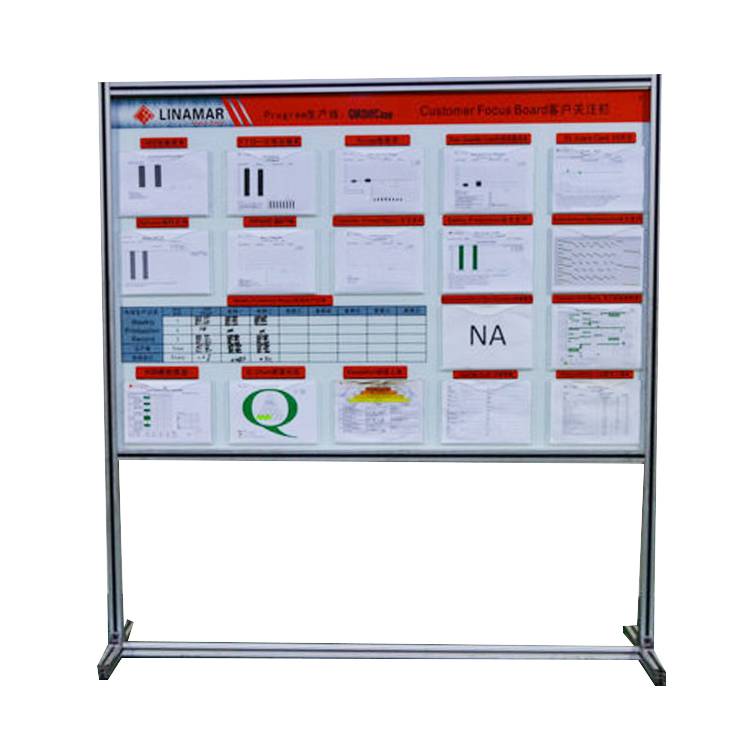 白板 鋁合金 框架組裝車間看板生產計劃管理質量班組可視化車間看板