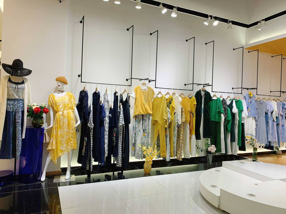 上海棉麻品牌丽迪莎lidisha夏职业女装中女装品牌服装折扣批发