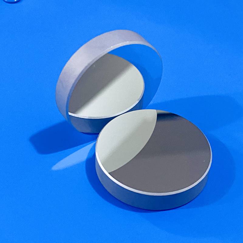 晶亮光电定制平面反射镜圆形激光镀铝反射镜光学玻璃镜片