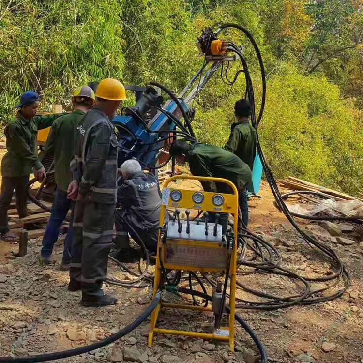 矿山探矿取芯钻机ky300型全液压坑道钻机全角度顶天立地钻机