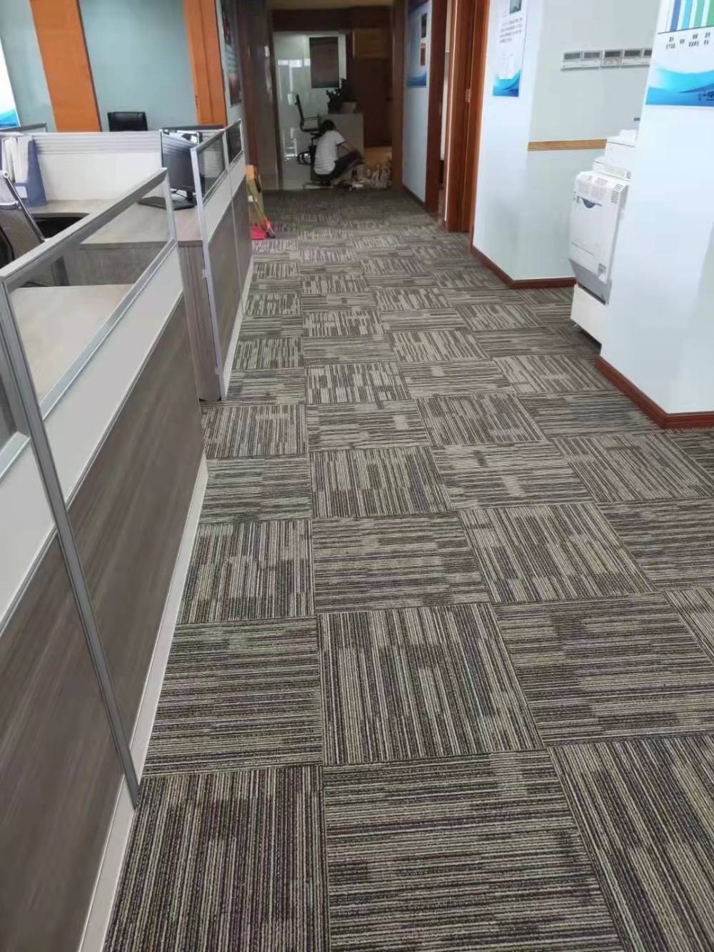 浅色系列办公地毯沥青底写字楼地毯