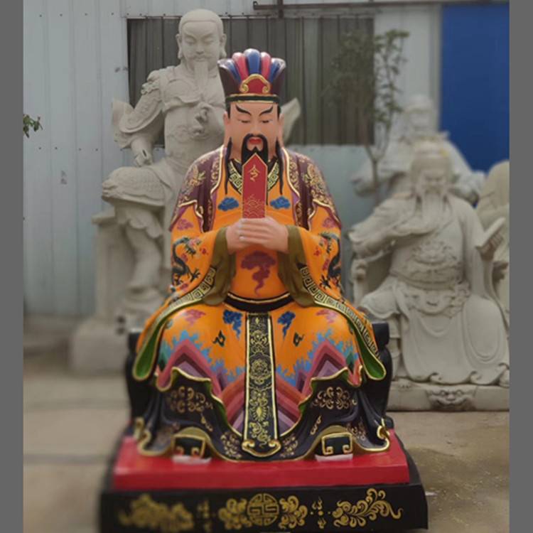 圣帝老爷 天地老爷 五谷爷佛像 伏羲大帝 八卦祖师 人祖爷神像