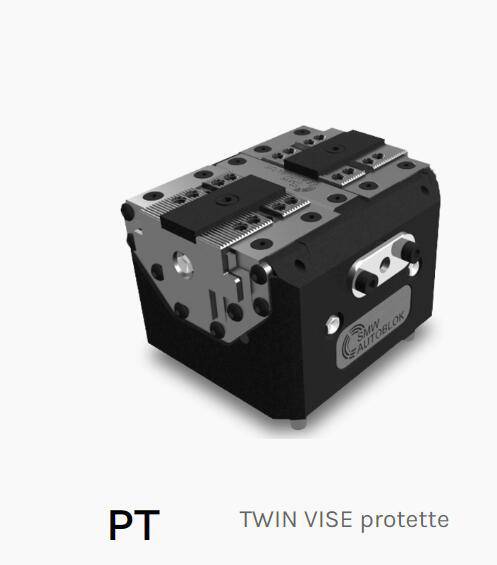 omlspa双头虎钳PT STV TV PP设计紧凑保护颚板导轨刚性极高