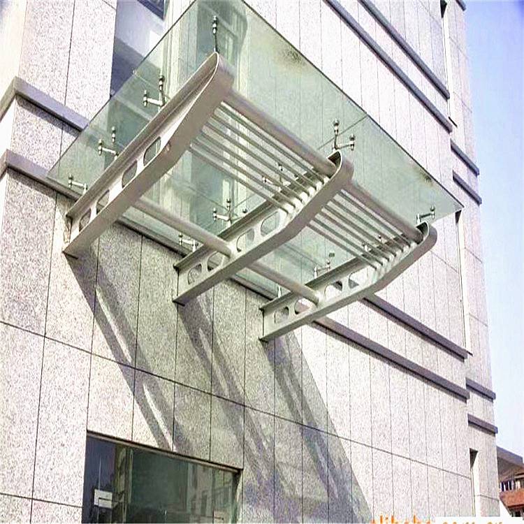 活动房铁架雨棚架子挑梁式阳台图解表面可做颜色