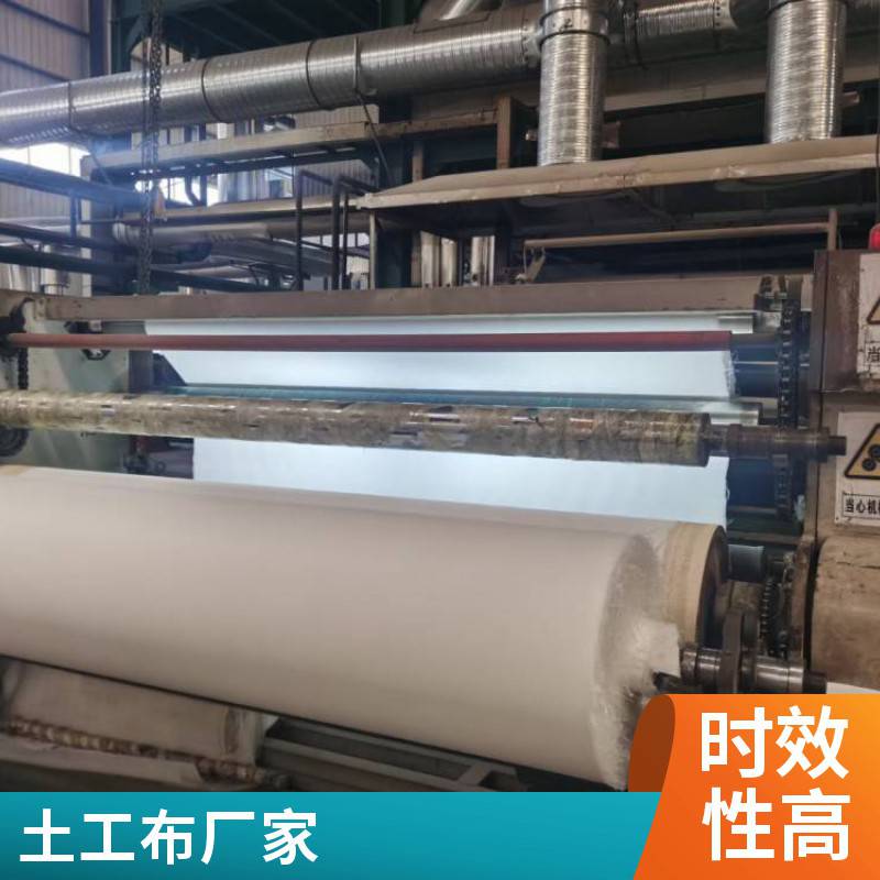 聚酯纤维长丝无纺土工布 公路养护无纺布 反滤隔离排水 耐磨损