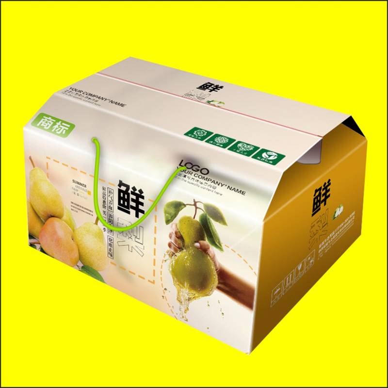 郑州礼品包装盒 香蕉包装盒印刷 猕猴桃礼品盒订做