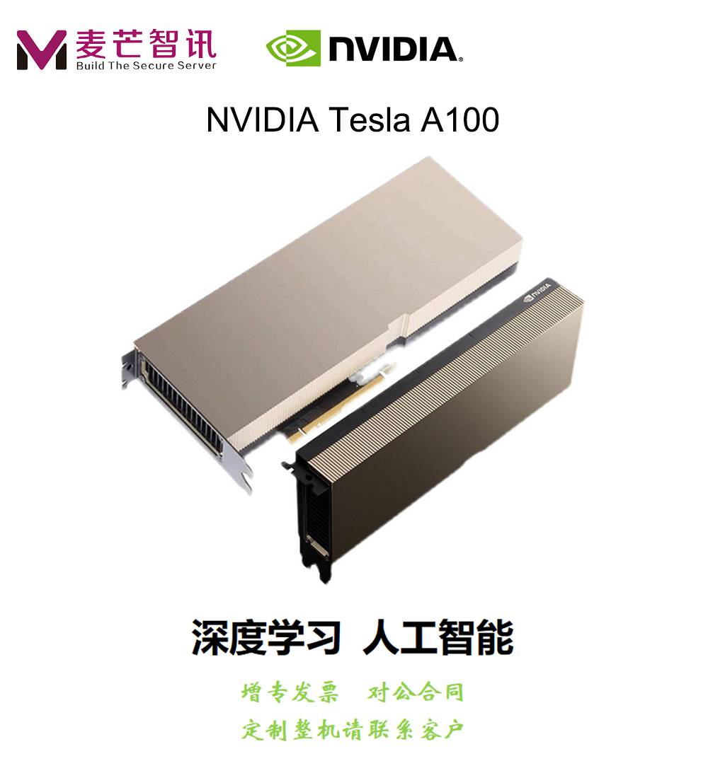 nvidia英伟达teslaa10080g计算加速gpu深度学习工包图片
