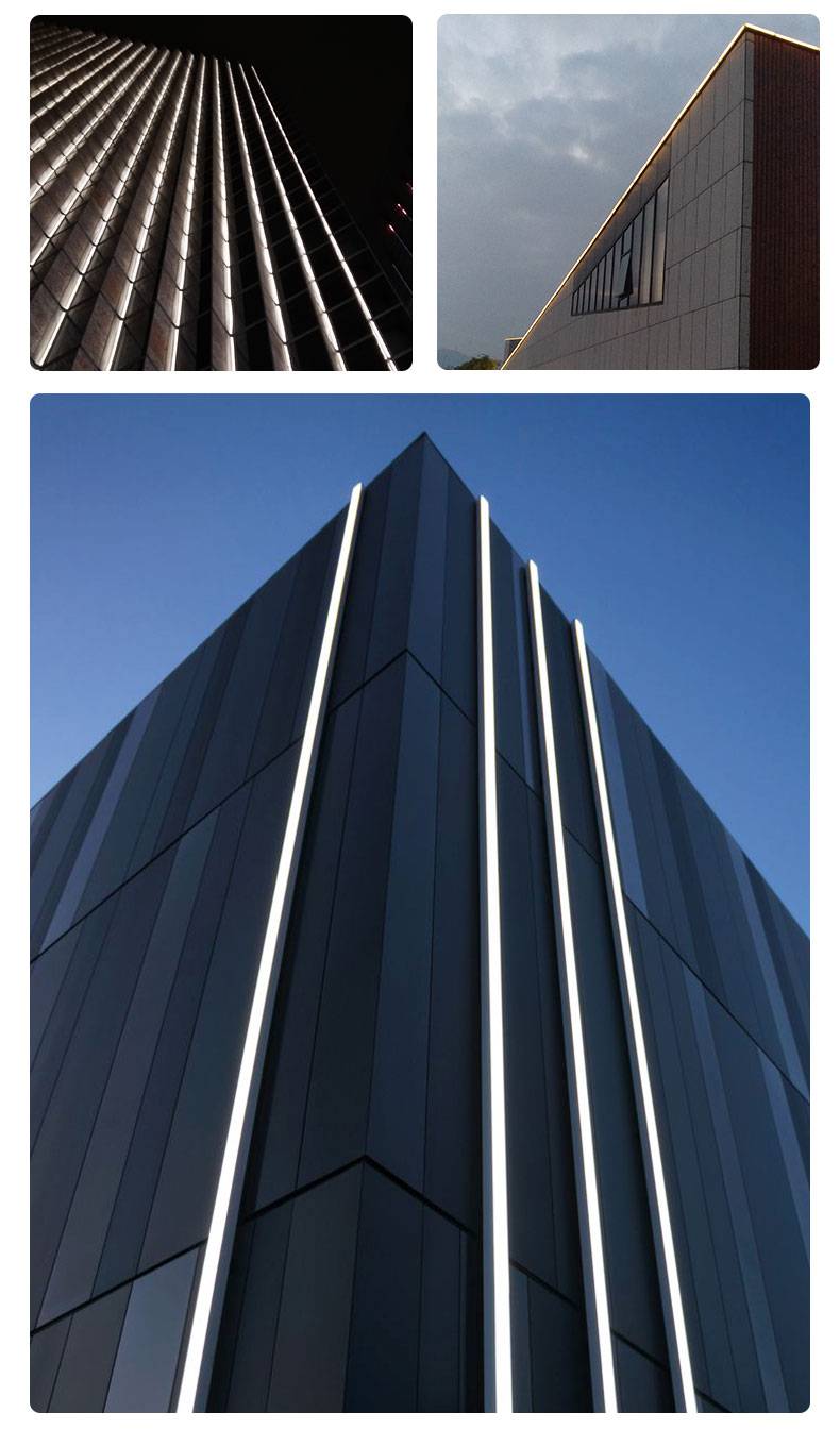 led线条灯户外防水桥梁亮化商业大楼酒店dmx512轮廓灯