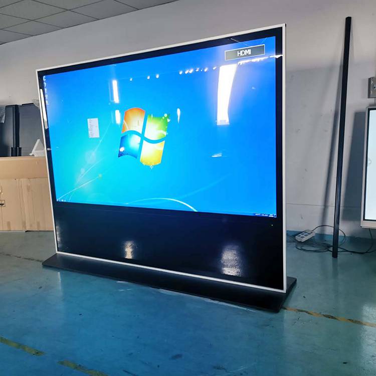 55寸立式横屏广告机落地横屏触摸一体机网络版广告机