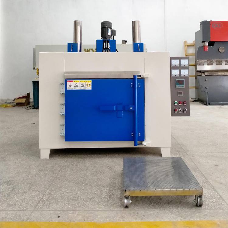 鑫宝设备供应热风循环回火炉小型钢件回火炉可提供试烧样品图片