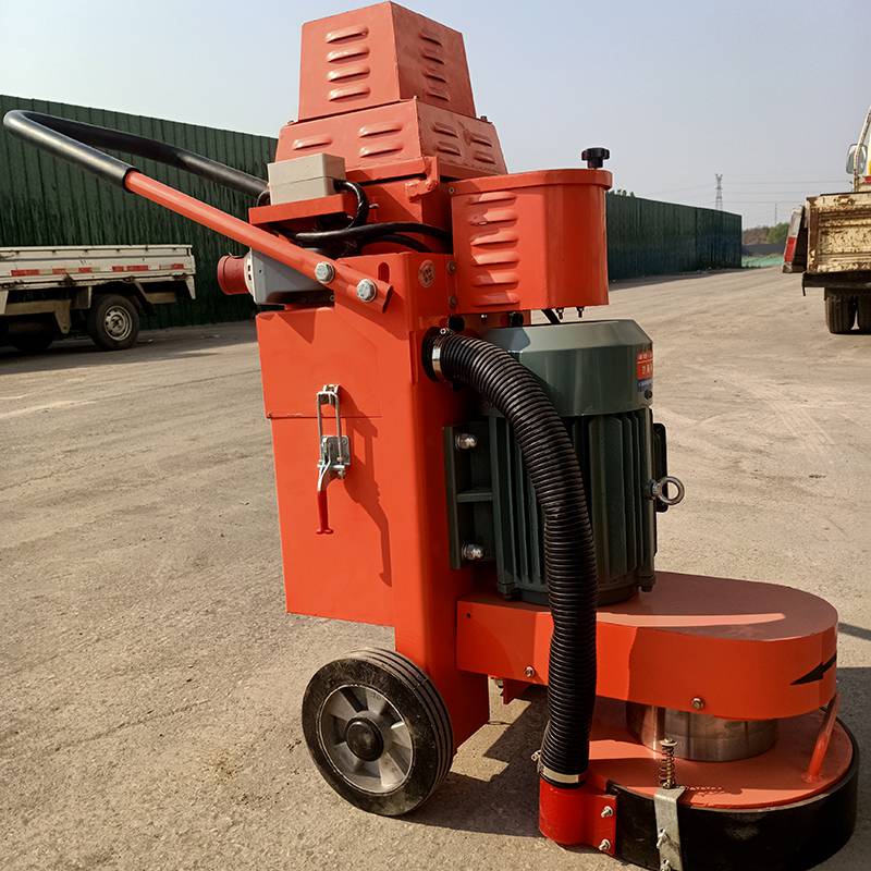 环氧地坪研磨机久恒手扶式地面打磨设备车库无尘磨地机