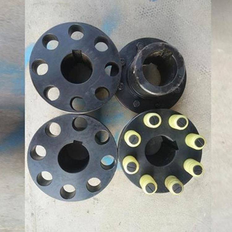 可来图定做三爪式联轴器对轮电机对轮梅花弹性对轮和尾轮