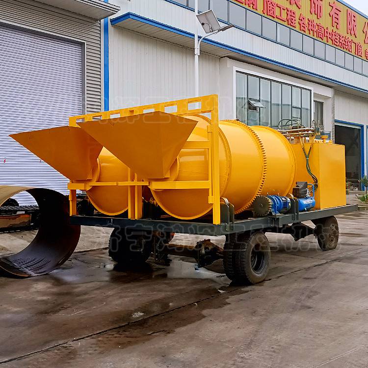 沥青混合料拌合机15方移动式路面修补沥青搅拌机