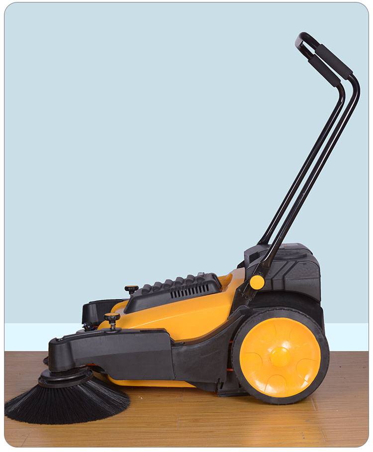 冠儒aj1090手推式扫地车电动拖地机工厂车间办公楼小型扫地机