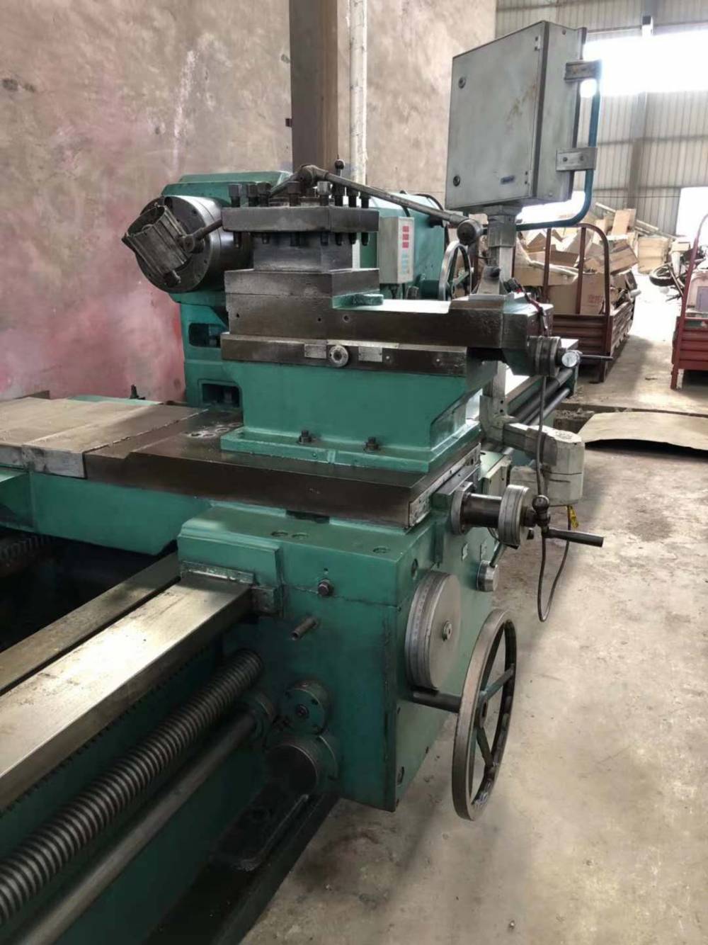 出售二手星火cw61125x5米重型卧车二手普车二手车床