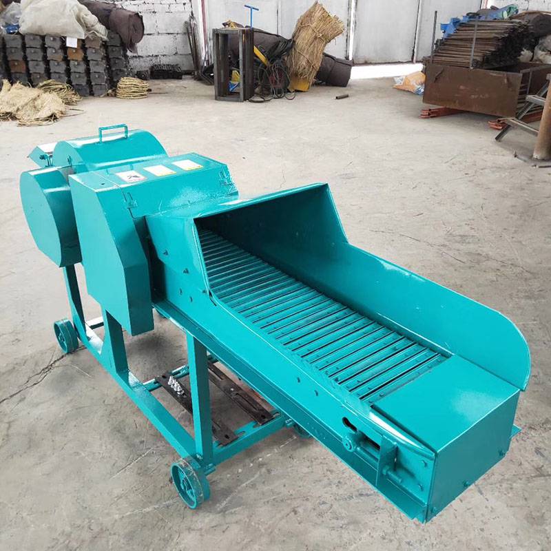 卧式铡草揉丝一体机大型牛羊养殖铡揉机秸秆干湿两用揉丝机