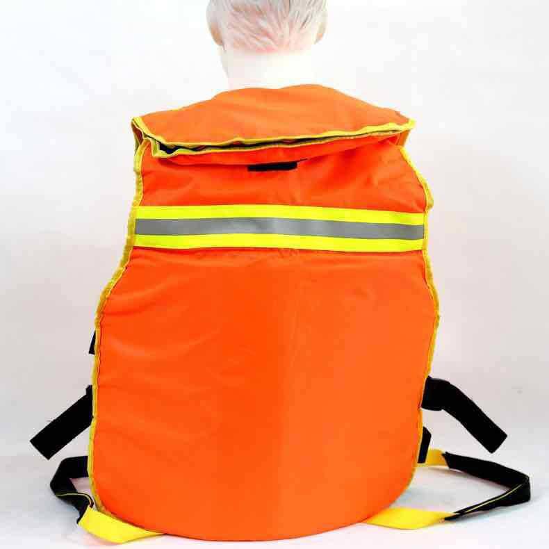 xjsy50100150气胀式双气囊救生衣增强型防汛救生挂脖救援服