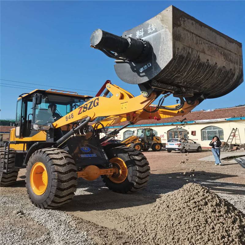 铲车搅拌斗装载机带的搅拌机搅拌铲斗定做工厂