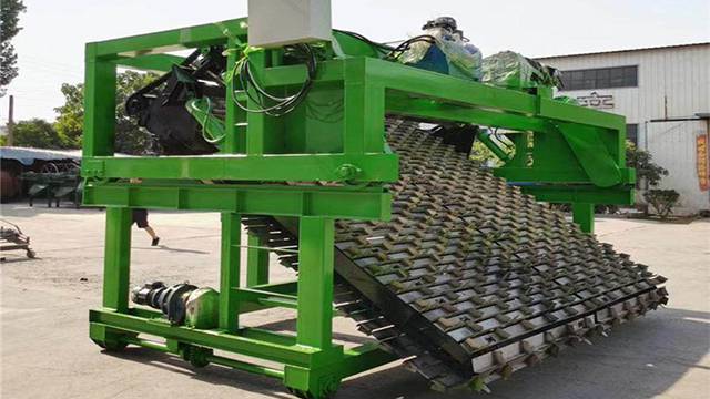 有机肥发酵设备链板式翻抛机的功能和优势
