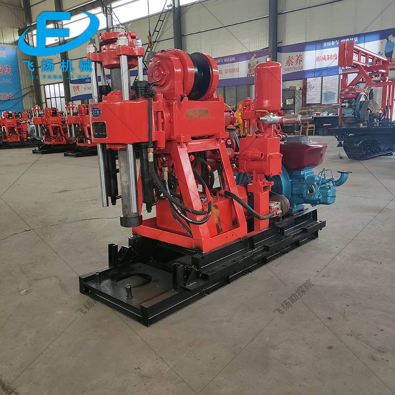 北探xy150型地质勘探钻机高速150岩心钻机钻进快