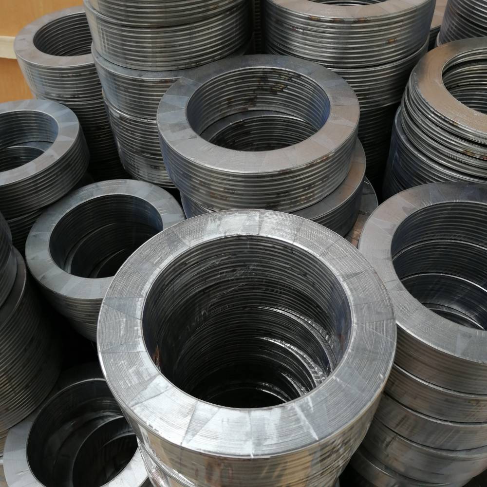 内外环加石墨金属缠绕垫法兰用基本型金属缠绕垫片304与201材质