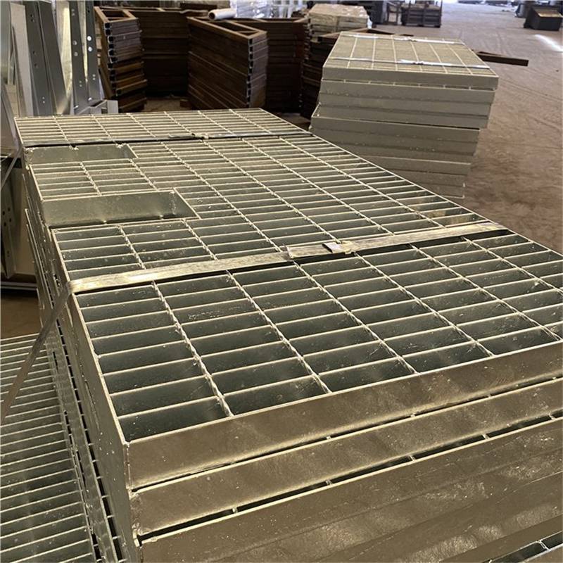 平台钢格板马道板 云磊 高空行走平台钢走道 长方形格栅走人