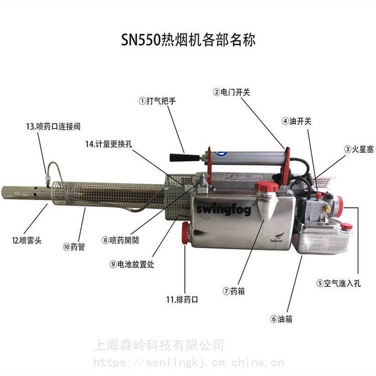 弥雾机雾炮机大功率原装德国进口消毒消杀SN50烟雾机- 供应商网