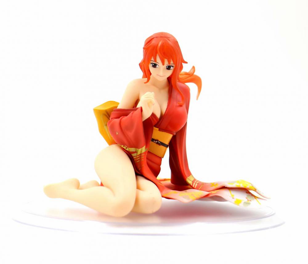 生产航海王海贼王坐姿和服娜美动漫手办塑胶pvcoem