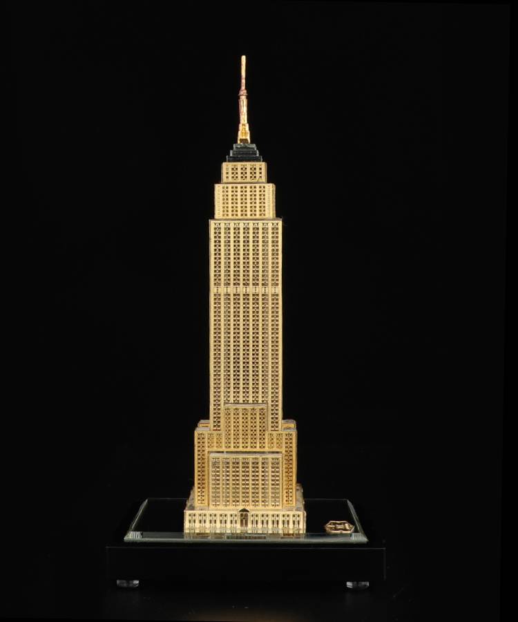 纽约帝国大厦模型酒柜装饰品摆件工艺品摆饰家居