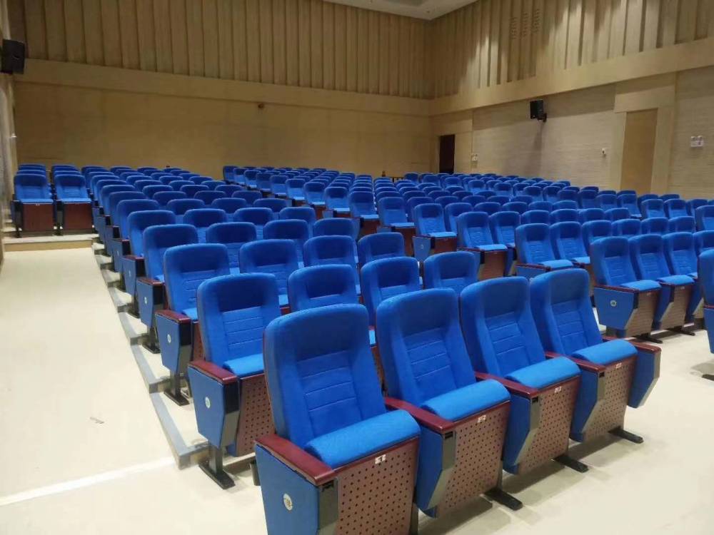 排椅报告厅礼堂椅胶壳带写字板阶梯座椅会议室