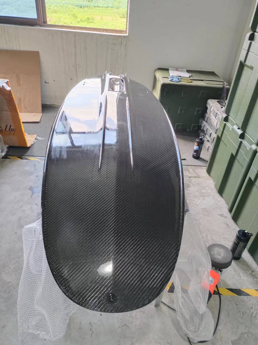 碳纤维冲浪板壳体水上运动用品电动水翼冲浪板壳体站立式冲浪板