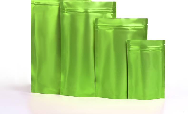 铝箔袋自立密封袋鱼饵饲料包装袋绿色定制商用防水印字logo