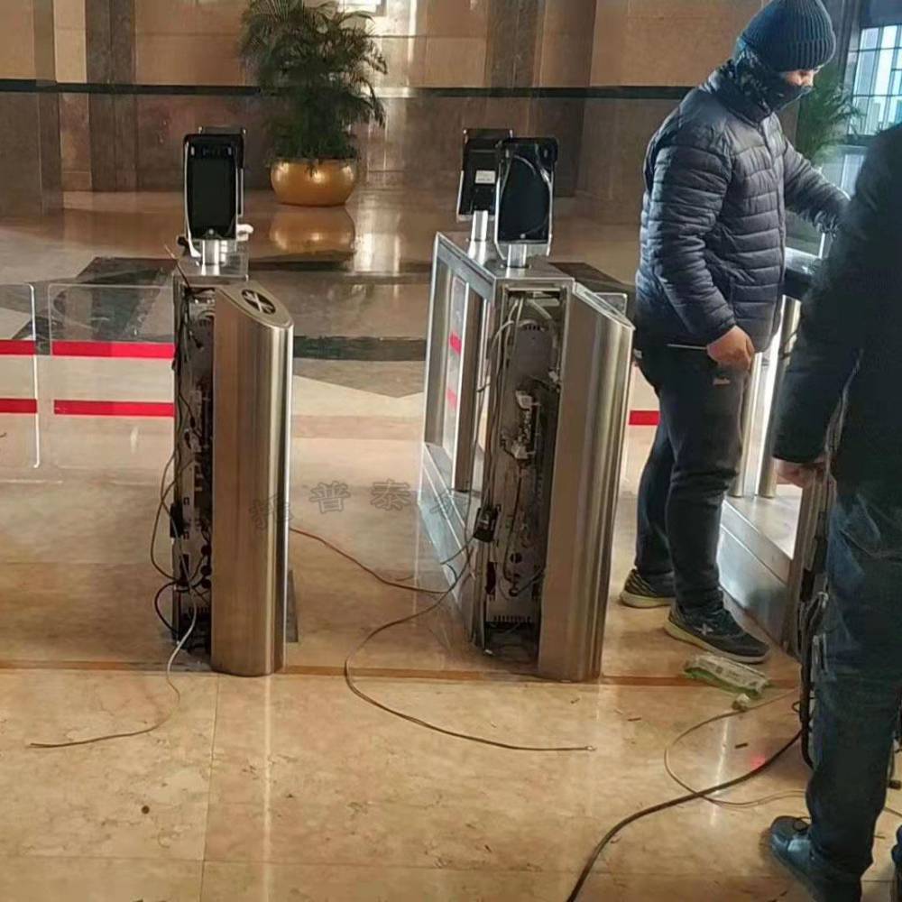 保定 大厦智能人脸识别通道闸机销售安装