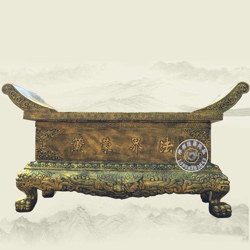 寺庙供桌道观八仙桌祠堂香案桌温州禅相法器厂家直接供应