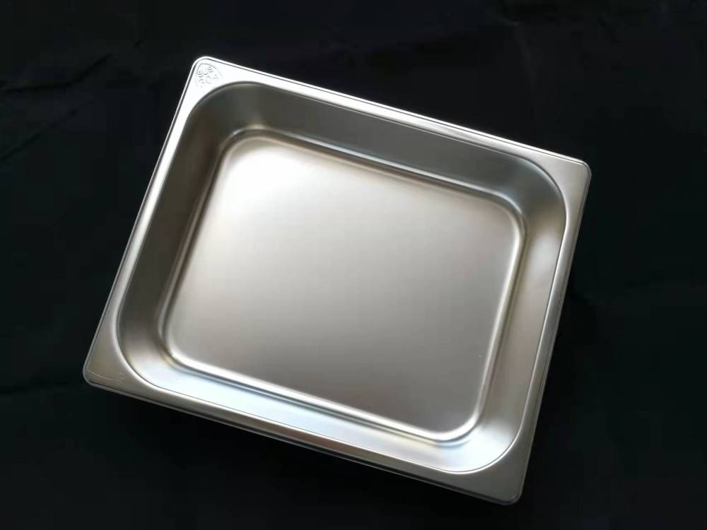 食品级不锈钢份数盆工厂学校食堂带盖打菜盆多种规格带盖份数盘